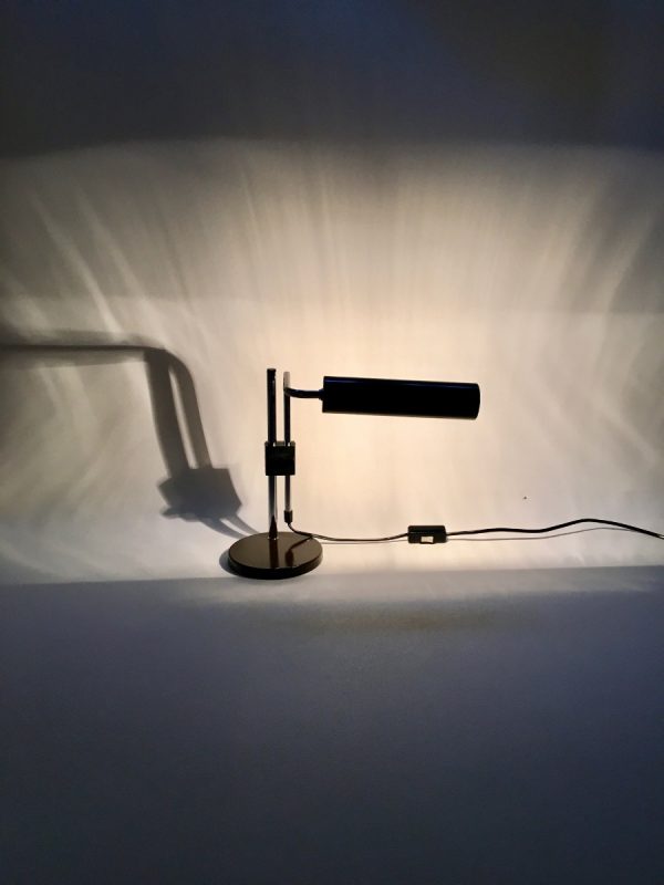 Hala Zeist desk light - Dutch vintage metal 60's table lamp