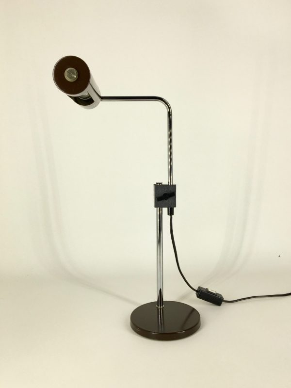 Hala Zeist desk light - Dutch vintage metal 60's table lamp