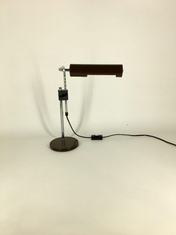 Hala Zeist desk light - Dutch vintage metal 60's table lamp