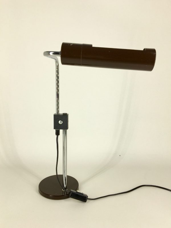 Hala Zeist desk light - Dutch vintage metal 60's table lamp