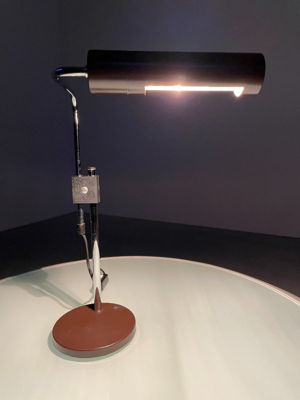echtvintage Hala Zeist desk light echt vintage 1960s metal table lamp - Dutch lighting