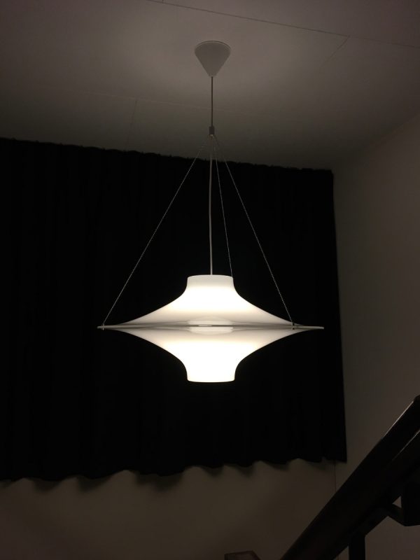 Skyflyer - pendant light - Yki Nummi - Stockmann Orno lamp - Finland - 70 cm. - Lokki classic modern