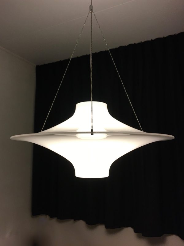 Skyflyer - pendant light - Yki Nummi - Stockmann Orno lamp - Finland - 70 cm. - Lokki classic modern