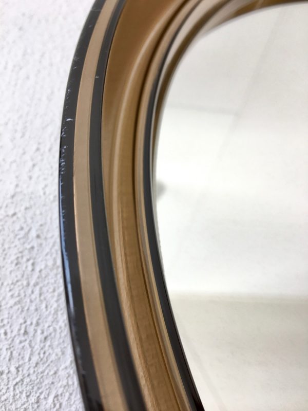 70's Space age plexiglass mirror - Image 8