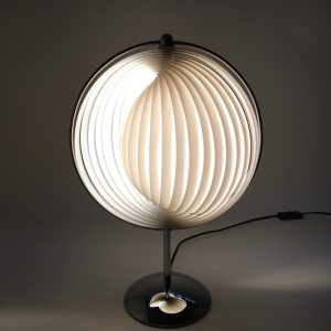 Moon desk lamp - 90s table light - 18.5 inch modern vintage - Kare design - Verner Panton style - DOM Christian Koban