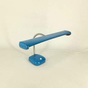 Vintage fluorescent table lamp - Rare Glamor Japan 50's desk light - pop art echtvintage