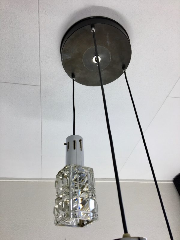vintage 3light pendent light - Image 11