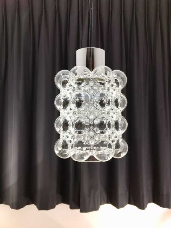 Vintage Helena Tynell - Glashütte Limburg - hanging lamp - 1960's - pendent light - 60s Bubble lamp