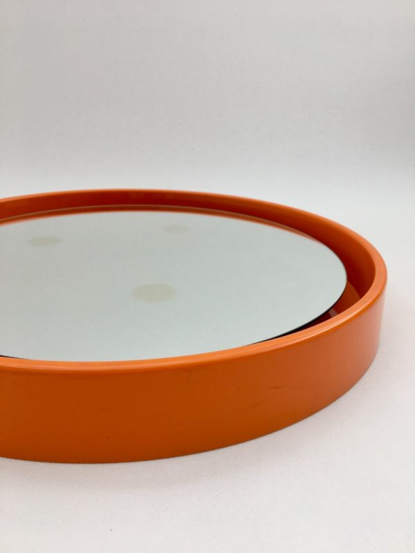 Orange space age mirror - Image 8