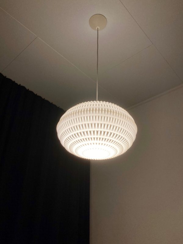 Erco Leuchten Pendent Lamp - Vintage Aloys gangkofner Space age 70's Light