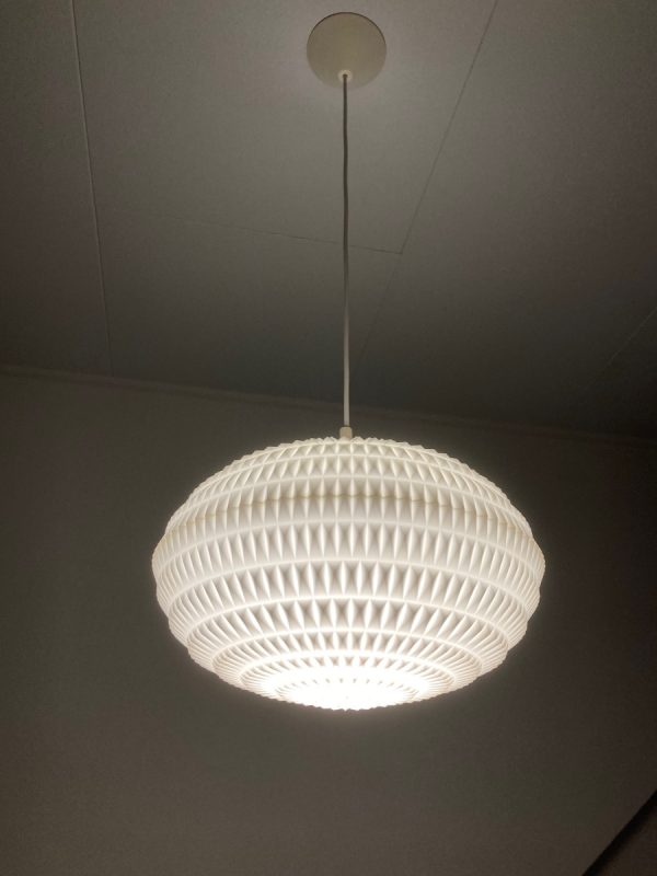 Erco Leuchten Pendent Lamp - Vintage Aloys gangkofner Space age 70's Light