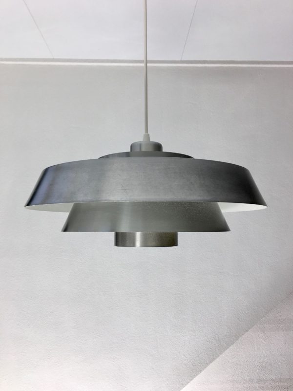 Fog & Morup - Nova - Jo Hammerborg - vintage Scandinavian design hanging lamp - Modern Aluminium pendant light - 1960s