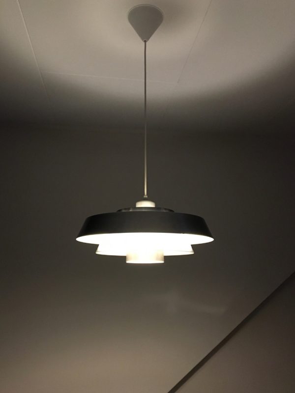 Fog & Morup - Nova - Jo Hammerborg - vintage Scandinavian design hanging lamp - Modern Aluminium pendant light - 1960s