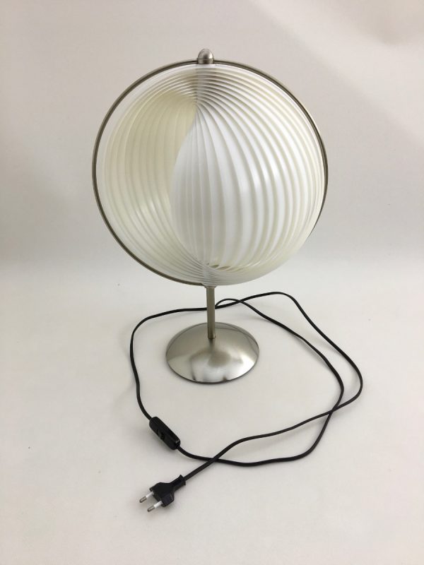 Moon desk lamp - 90s table light - 18.5 inch modern vintage - Kare design - Verner Panton style - DOM Christian Koban