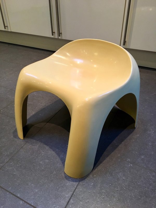 Artemide Milano - Efebo - stool - Stacy Dukes - Italy vintage - 60s space age