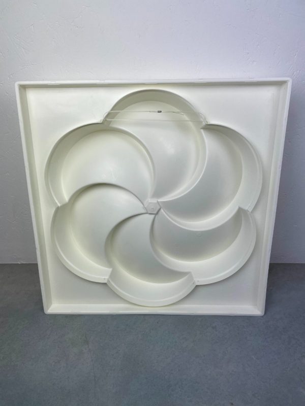 echt Vintage wall panel IKEA Rabatt - artwork - space age white panel echtvintage