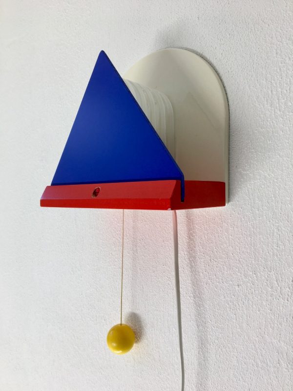 IKEA - STOJA wall light - Memphis style lamp - vintage Skandinavian light