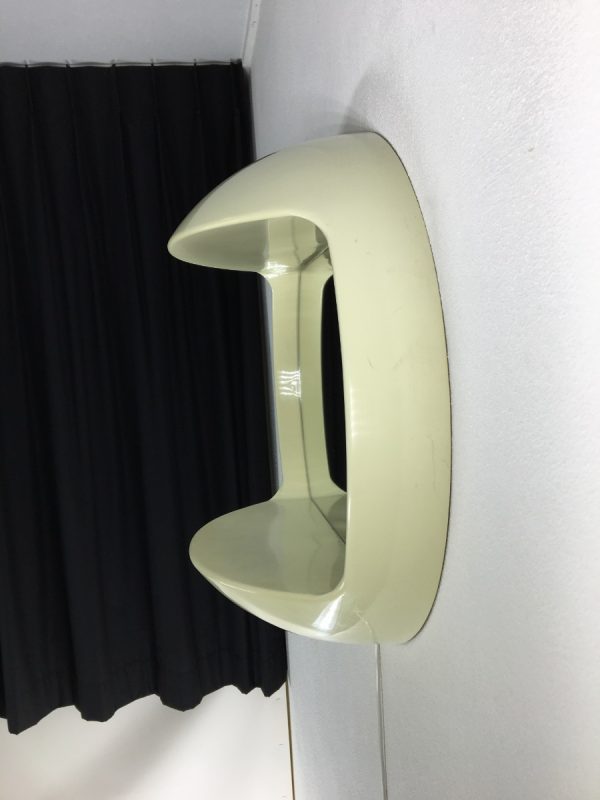 Space age mirror with lighting - vintage 70s Dutch design - VERY RARE - collector echtvintage echt