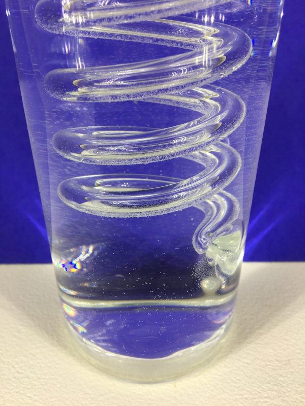 Vintage IKEA PS candle holder - glas vase - rare design - Ehlen Johansson