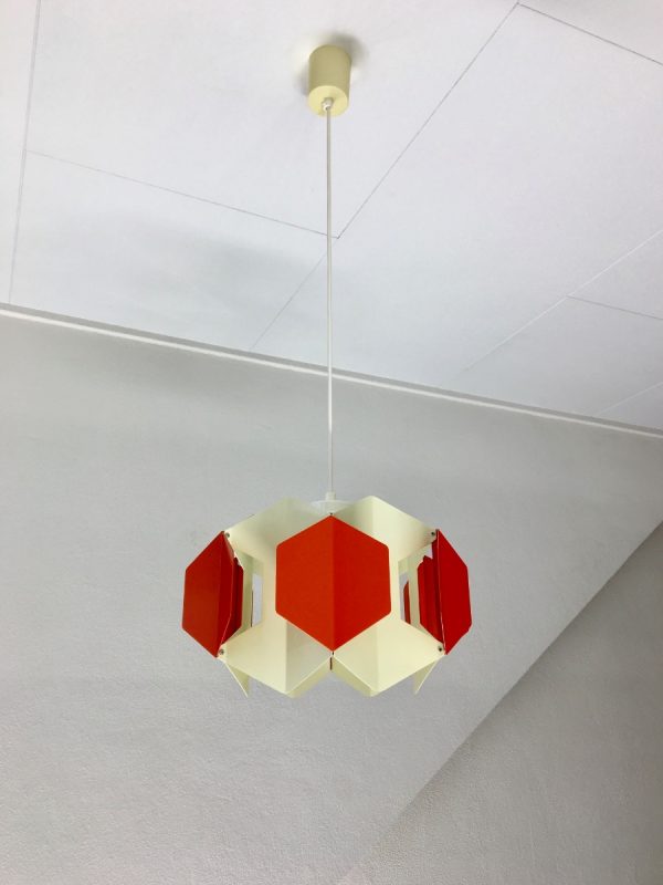 Very rare pendant lamp - Modern 60's metal light - art for light lovers