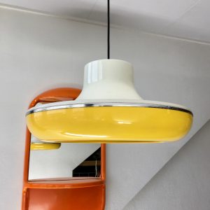 Two-tone UFO pendent light