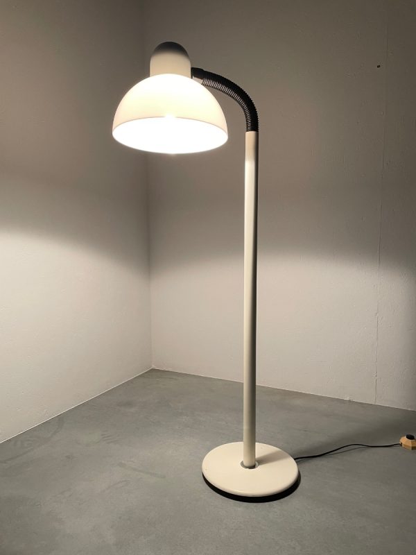 echt Space age floor lamp - vintage 80s Dutch metal plexiglass XL light echtvintage