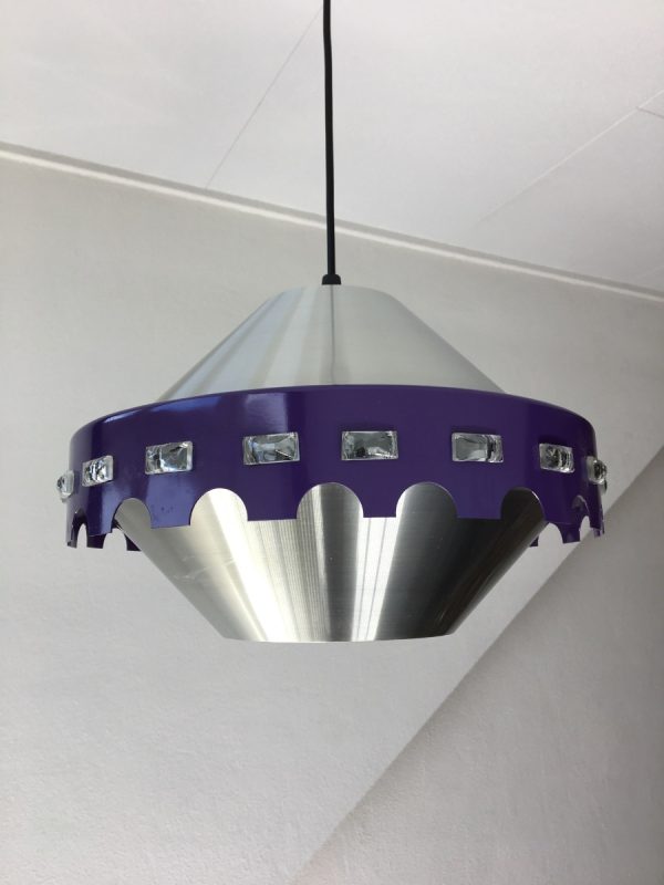 Space age pendant lamp - rare 60's UFO light - Carl Thore - Granhaga - echtvintage - echt vintage