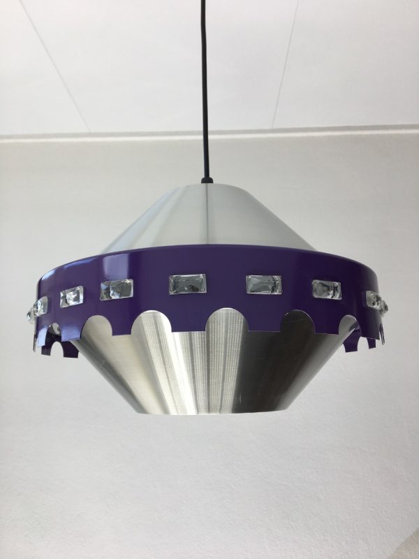 Space age pendant lamp - rare 60's UFO light - Carl Thore - Granhaga - echtvintage - echt vintage