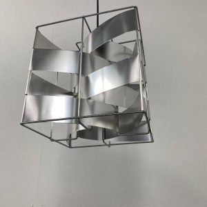 Hanging-lamp-Max-Sauze-1970s-rare-Vintage-pendent-light-Aluminium-rare-design-echtvintage-echt