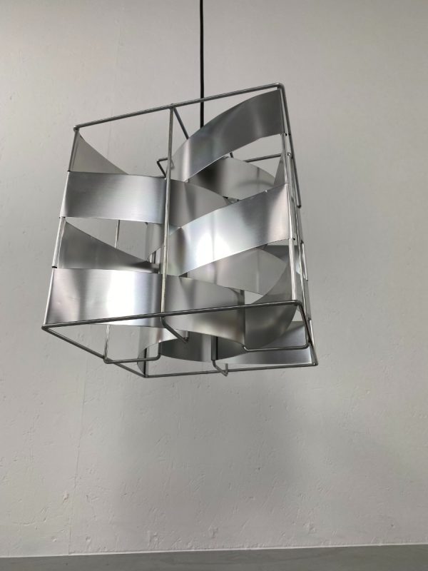 Hanging-lamp-Max-Sauze-1970s-rare-Vintage-pendent-light-Aluminium-rare-design-echtvintage-echt