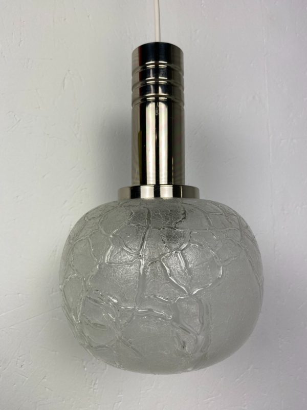 echt vintage Doria Lichtenwerken glass pendent lamp echtvintage