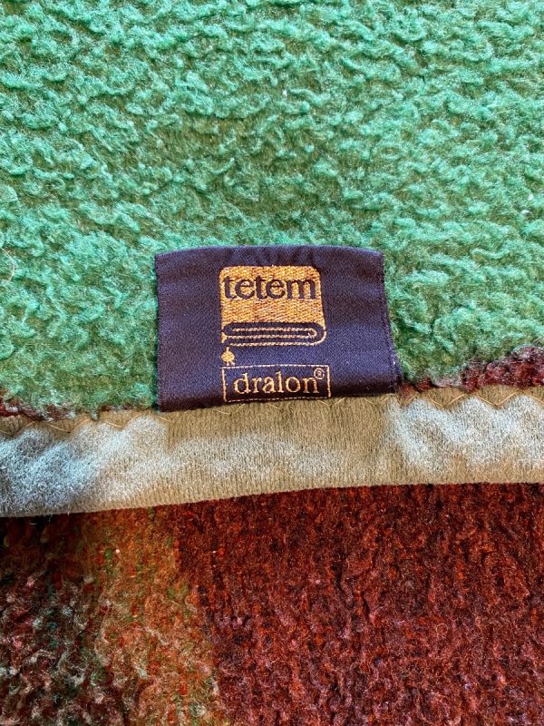 70s Tetem dralon blanket - Image 9