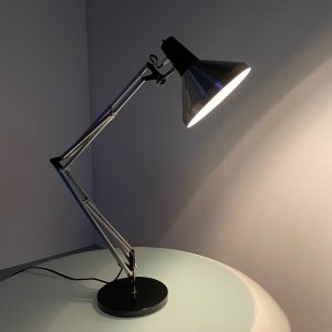 echtvintage HALA Zeist T9 architect's lamp - vintage 60s desk lamp - adjustable metal aluminium lighting echt