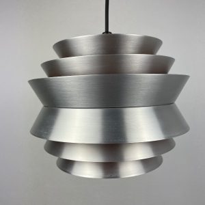 echt Vintage 60s design lamp TRAVA - Carl Thore - Granhaga - Swedish pendent light - Scandinavian modern metal pendant echtvintage