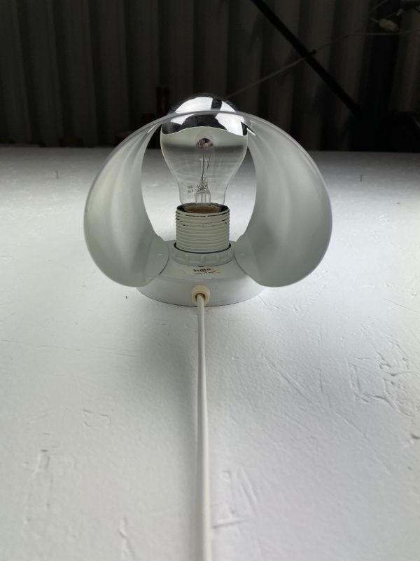 echt Vintage HALA Zeist wall lamp - metal space age design light - Dutch 70s rare tube sconce lighting echtvintage