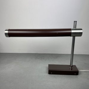 echtVintage big (70 cm.) table light - vintage fluorescent lamp G13 - Rare Dutch 70's desk light echt vintage