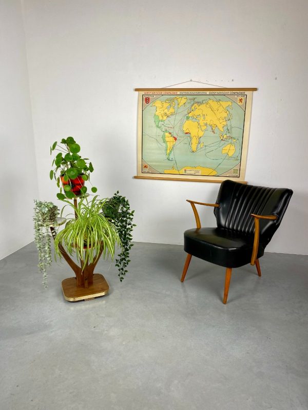 5 tier echt vintage Midcentury formica site table - Plant stand - 50's / 60's echtvintage