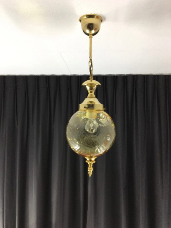 classic cognac glass lamp - Image 4