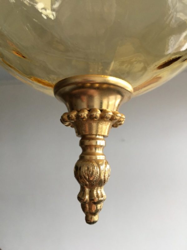 classic cognac glass lamp - Image 10