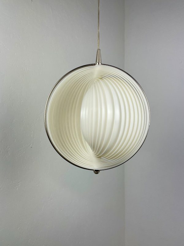 echtVintage moon hanging lamp - 90s pendent light by Massive - modern - Verner Panton style vintage