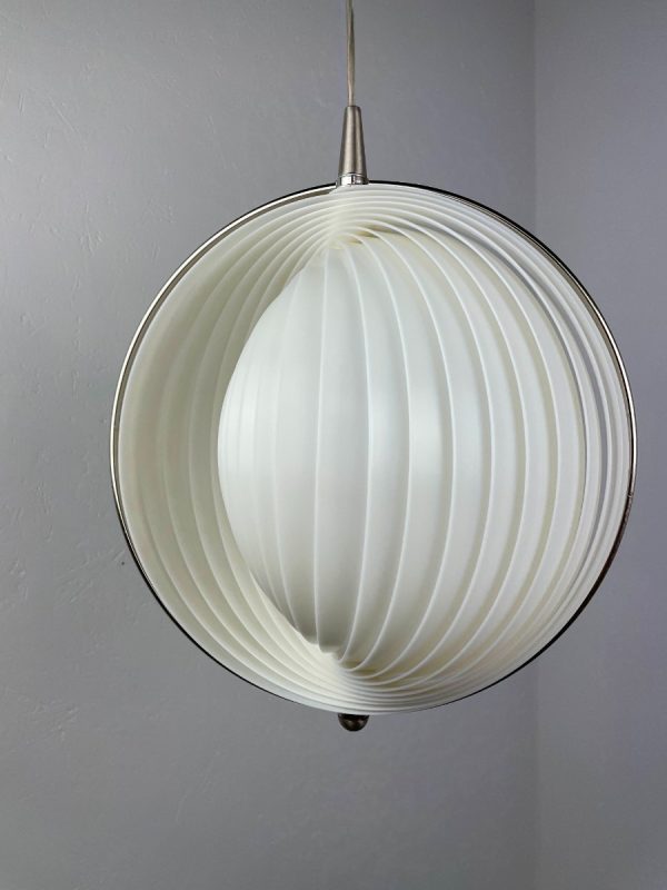 echtVintage moon hanging lamp - 90s pendent light by Massive - modern - Verner Panton style vintage