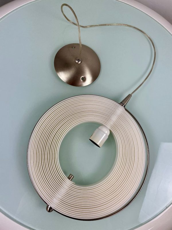 echtVintage moon hanging lamp - 90s pendent light by Massive - modern - Verner Panton style vintage