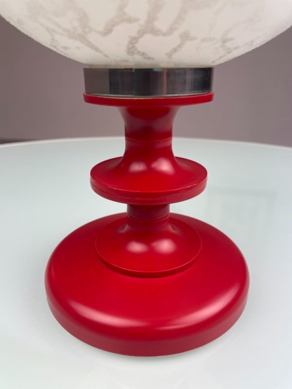 70s glass table lamp - Image 7
