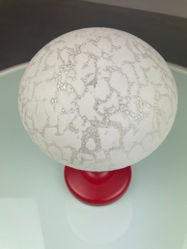 70s glass table lamp - Image 8