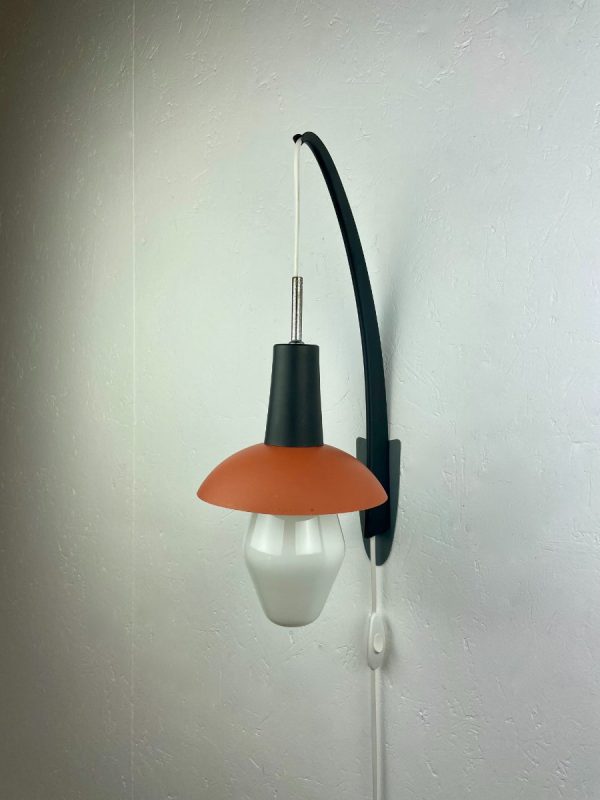 Vintage 60s Philips wall lamp - very rare Mid century modern lighting - original Dutch design light echtvintage real