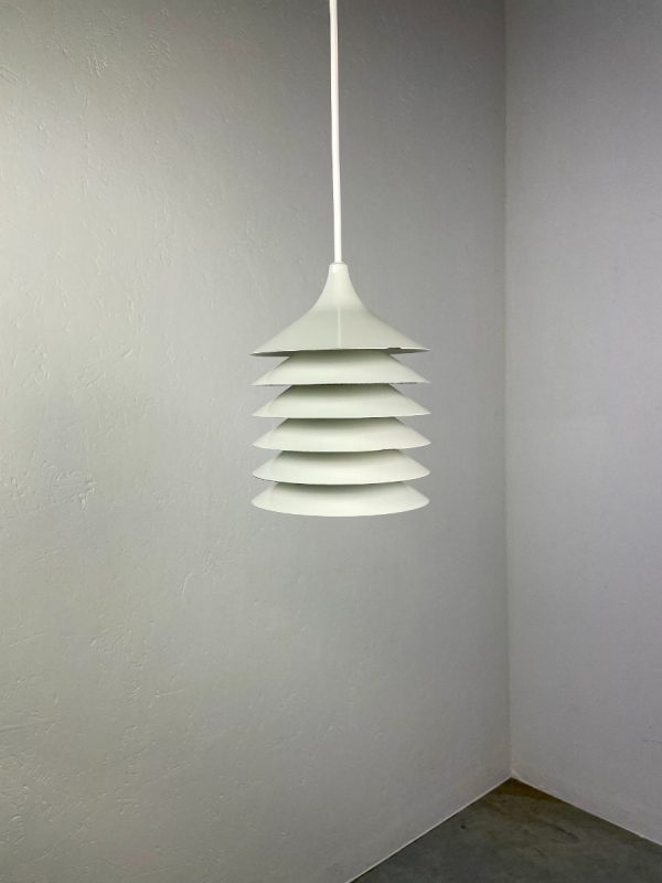 real Vintage IKEA Duett pendant lamp from Bent Gantzel Boysen - 80s Danish metal design light - Scandinavian lighting T202 echtvintage echt real