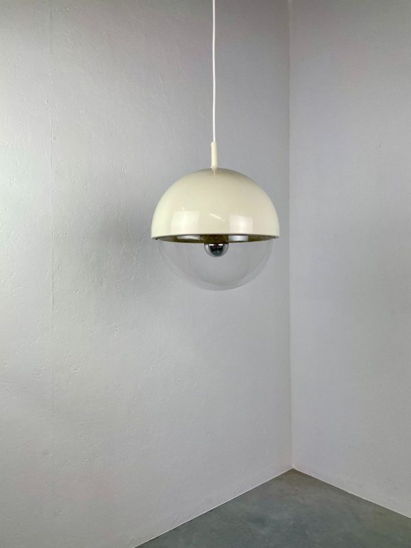 Vintage space age lamp - Erco Germany - rare 1970s design pendent light - pop art lighting echtvintage echt real