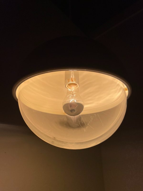 Vintage space age lamp - Erco Germany - rare 1970s design pendent light - pop art lighting echtvintage echt real