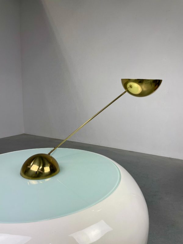 Brass table lamp TRONCONI - Bikini - vintage 1980s Italian design light - Barbieri & Marianelli - XL Minikini - Hollywood Regency lighting echtvintage echt real