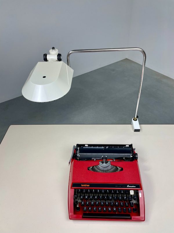 Fagerhults Sweden A&E design architect lamp - Vintage 1980s desk clamp light - rare lighting echtvintage echt vintage